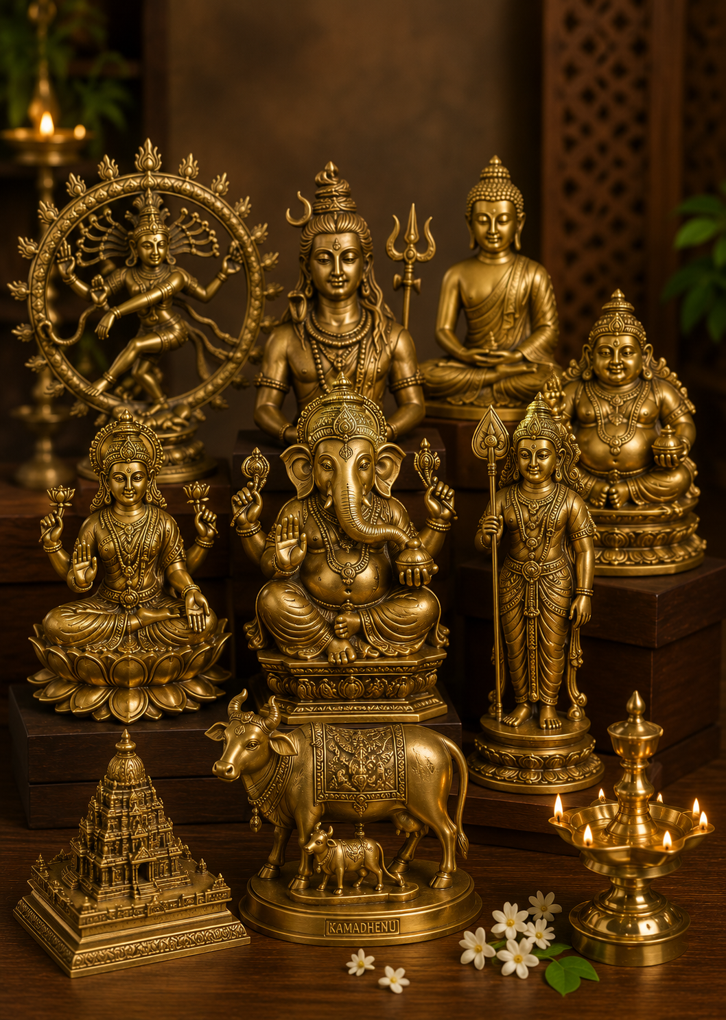 Brass Statues